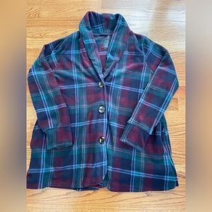 Cuddl Duds fleecewear blazer